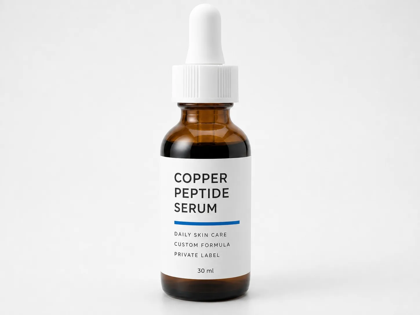 Copper Peptide Serum private-label customization concept