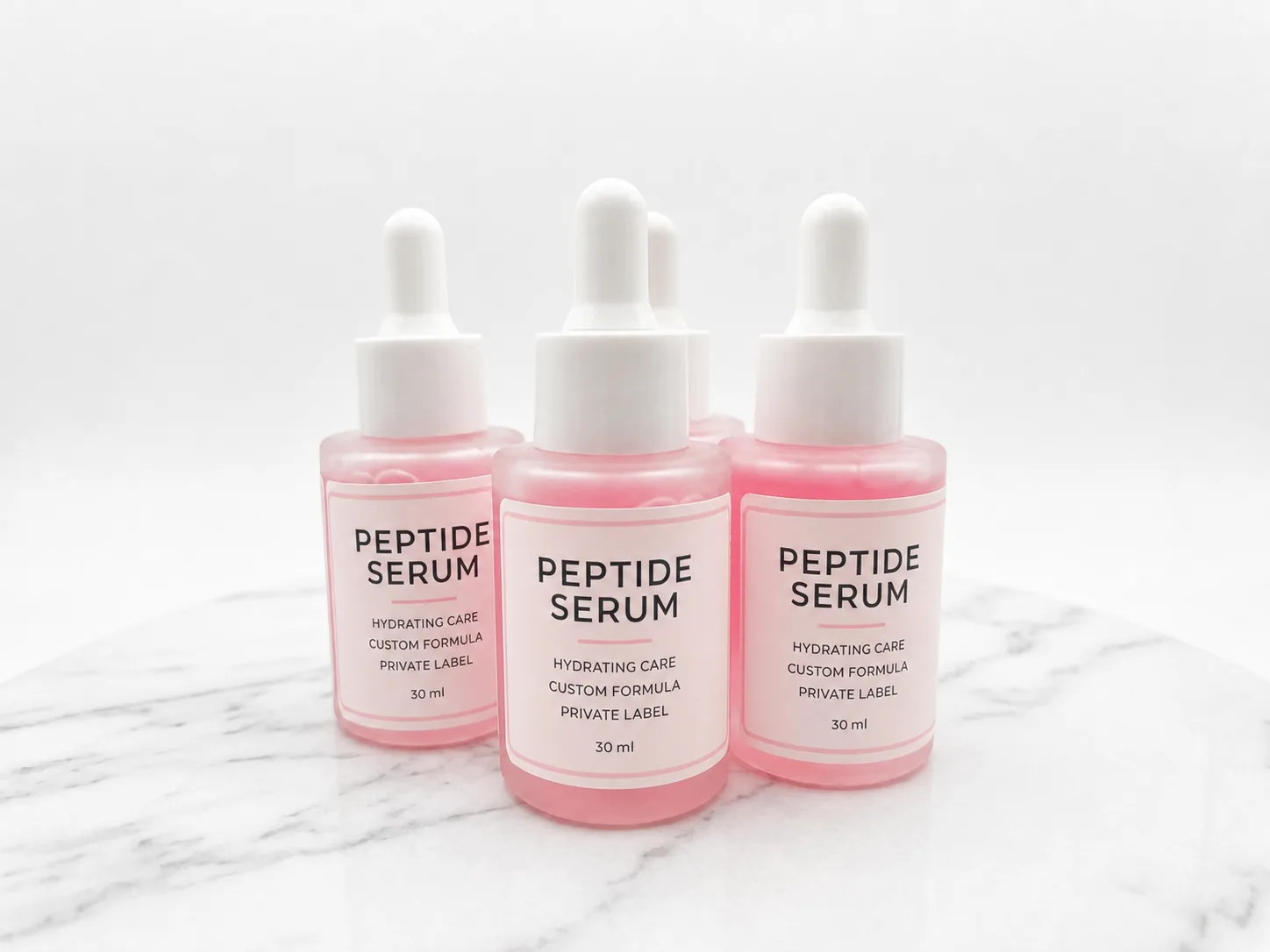 Hydrating Peptide Face Serum private-label customization concept